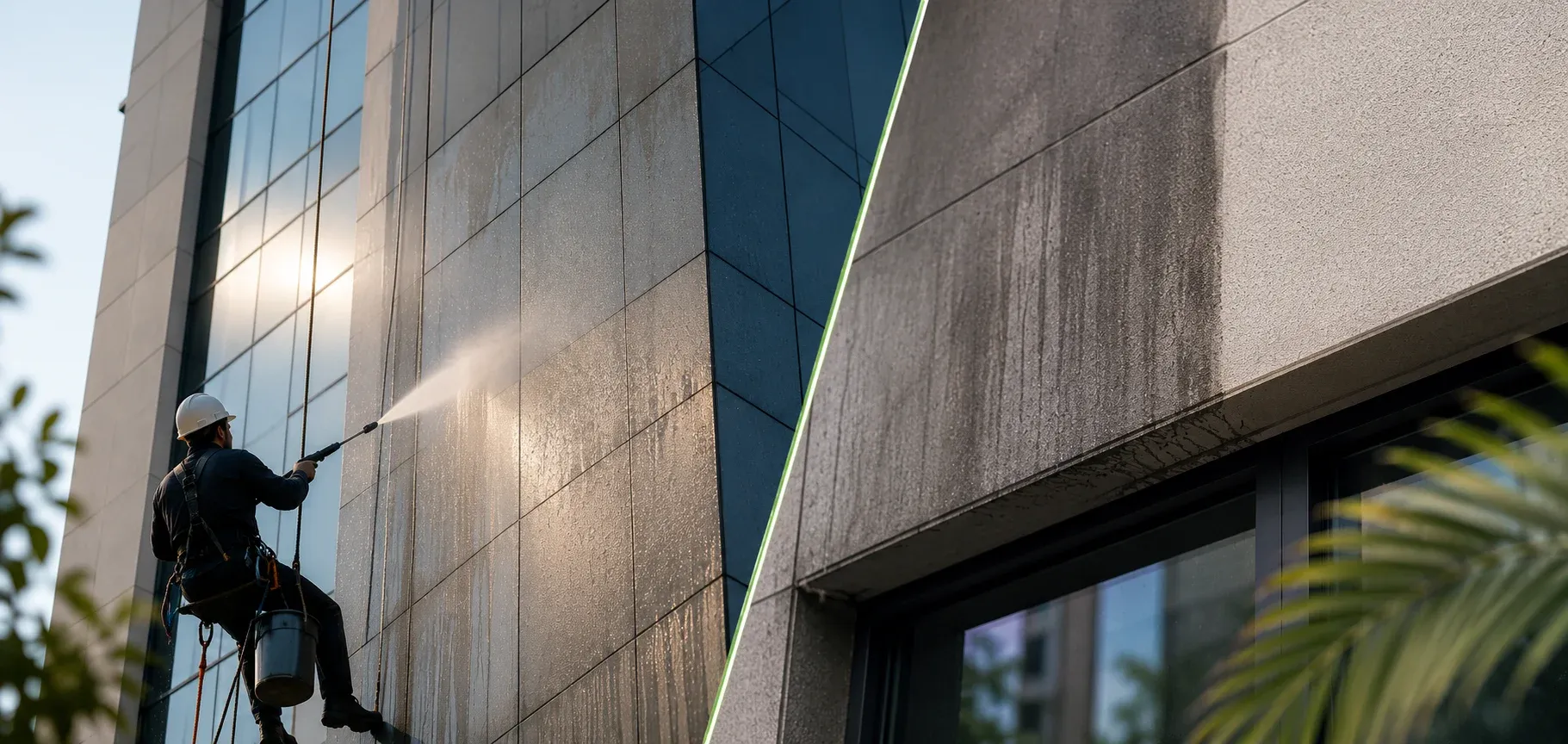 Lavagem de Fachadas: Frequência Ideal por Tipo de Edifício